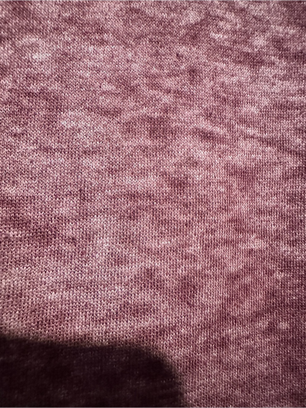 26/28 Lane Bryant Women's Blessed purple Sweatshirt distressed look - Picture 6 of 6